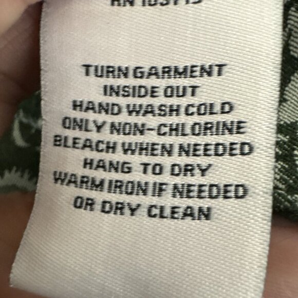 Nanette Lepore NWT Women's L Pull On Damask Shorts Green Creme - Picture 8 of 10